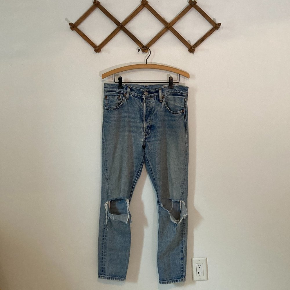 Levis 501S White Oak Cone Denim Selvedge